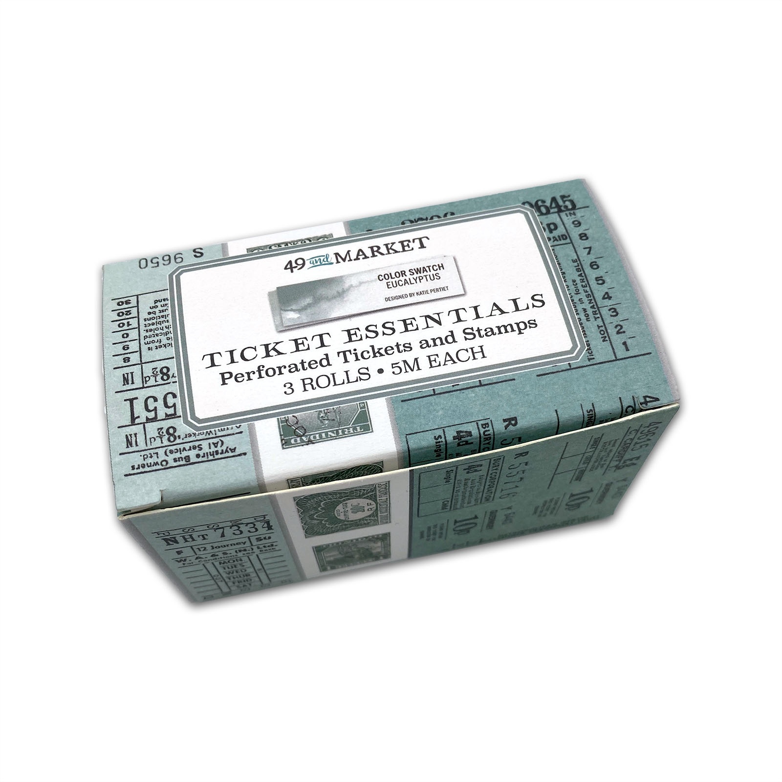 49&Market - Colour Swatch - Ticket Essentials - Eucalyptus (CSE39890)