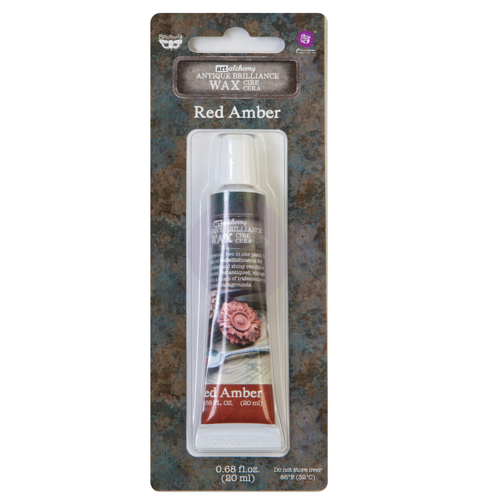 Finnabair Art Alchemy - Metallique Wax - Red Amber (655350964313)