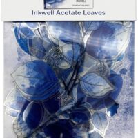 49&Market - Colour Swatch - Inkwell - Acetate Leaves (CSI40957)