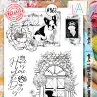 AALL and Create – Stamp – #863 – Postal Pooch