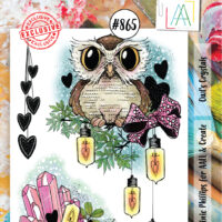 AALL and Create – Stamp – #865 – Owl's Crystals