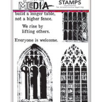 Dina Wakley MEDIA Stamps - Everyone is Welcome (MDR74526)
