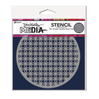 Dina Wakley MEDIA Stencils - Coasters4 (MDS82125)