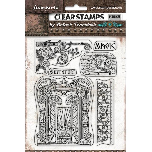 Stamperia Acrylic stamp - Magic Forest - Adventure (WTK168)