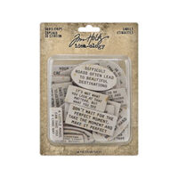 Tim Holtz Ideaology - Quote Chips - Labels (TH94320)