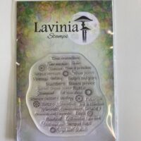 Lavinia Stamps - Clear stamp - Steampunk Script (LAV782)