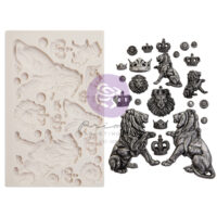 Finnabair Silicon Moulds - Regal Lions (655350969547)