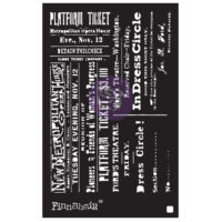 Finnabair Stencil 6"x9" - Theater Night (655350969776)