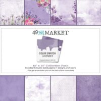 49&Market - Color Swatch - 12x12 Paper pack - Lavender (CSL41404)