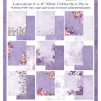 49&Market - Colour Swatch - 6 x 8 Mini Collection - Lavender (CSL41411)