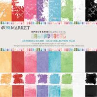 49&Market -  Spectrum Gardenia - 12 x 12 Paper Pack - Solids (SG24012)