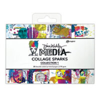 Dina Wakley MEDIA Collage Sparks - Collection 1 (MDA82224)