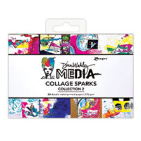 Dina Wakley MEDIA Collage Sparks - Collection 2 (MDA82231)