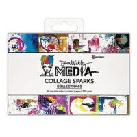 Dina Wakley MEDIA Collage Sparks - Collection 3 (MDA82248)