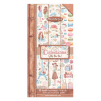 Stamperia Collectables 10 sheets 15x30.5cm - Create Happiness - Oh La La (SBBV23)