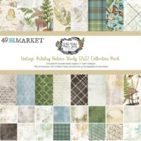 49&Market -  Nature Study - 12" x 12" Collection Paper Pack (NS41657)