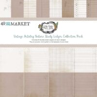49&Market -  Nature Study - 12 x 12 Paper Pack - Ledger (NS41671)