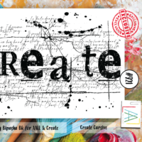 AALL and Create – Stamp – #921 – Create Cursive