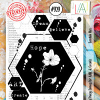 AALL and Create – Stamp – #929 – Garden Hex