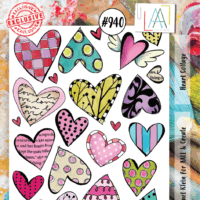 AALL and Create - Stamp - #940 - Art Collage