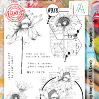 AALL and Create – Stamp – #978 – Hexapetalistic