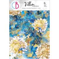 Ciao Bella - Vellum - Indigo - A4 Pattern Pad (CBV002)