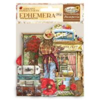 Stamperia - Ephemera - Sunflower Art elements and poppies (DFLCT19)