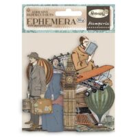 Stamperia - Ephemera - Around the world (DFLCT21)