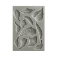 Stamperia Silicon Mould A6 - Sunflower Art leaves (KACM10)