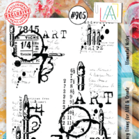 AALL and Create - Stamp - #905 - Elemental Notes