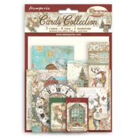 Stamperia Cards Collection - Christmas Greetings (SBCARD18)