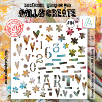AALL and Create - Stencil - #114 - ART