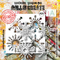 AALL and Create - Stencil - #174 - Festive Foursome