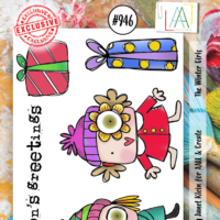 AALL and Create – Stamp – #946 - The Winter Girls