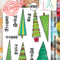 AALL and Create - Stamp - #949 - Peace Trees