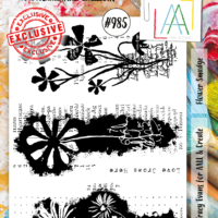 AALL and Create – Stamp – #985 - Flower Smudge