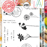 AALL and Create - Stamp - #991 - Petal Path