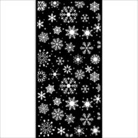 Stamperia Thick stencil - Christmas - Snowflakes (KSTDL82)