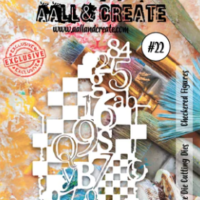 AALL and Create Die-Cutting Die Set - #22 - Checkered Figures
