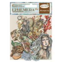 Stamperia - Ephemera - Song of the Sea - mermaids (DFLCT29)