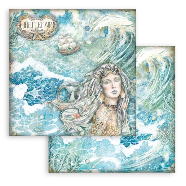 Stamperia Songs of The Sea Collection - 12 x 12 Paper Pad [SBBL141]