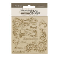 Stamperia Decorative chips - Songs of the Sea - journal (SCB185)