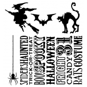 Stampers Anonymous - Halloween Silhouettes (CMS115) - Preorder
