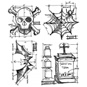 Stampers Anonymous - Halloween Blueprint (CMS134) - Preorder