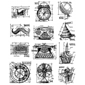 Stampers Anonymous - Mini Blueprints 4 (CMS154) - Preorder