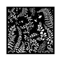 Stamperia Thick stencil - Woodland - leaves and ramage (KSTDQ90)