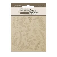 Stamperia Decorative chips - Woodland - branches with leaves (SCB192)
