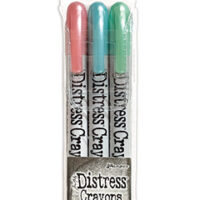 Tim Holtz Distress Holiday Pearl Crayon Set #6 (TSCK84396)