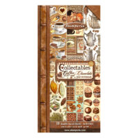 Stamperia Collectables 10 sheets 15x30.5cm - Coffee and chocolate (SBBV26)