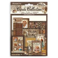 Stamperia Cards Collection - Coffee and chocolate (SBCARD23)